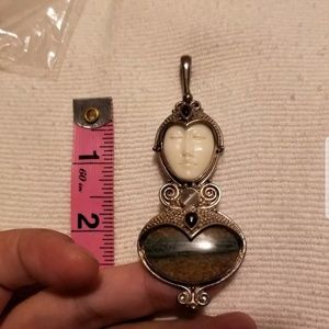 Sajen 925 Sterling Silver Elaborate White Goddess